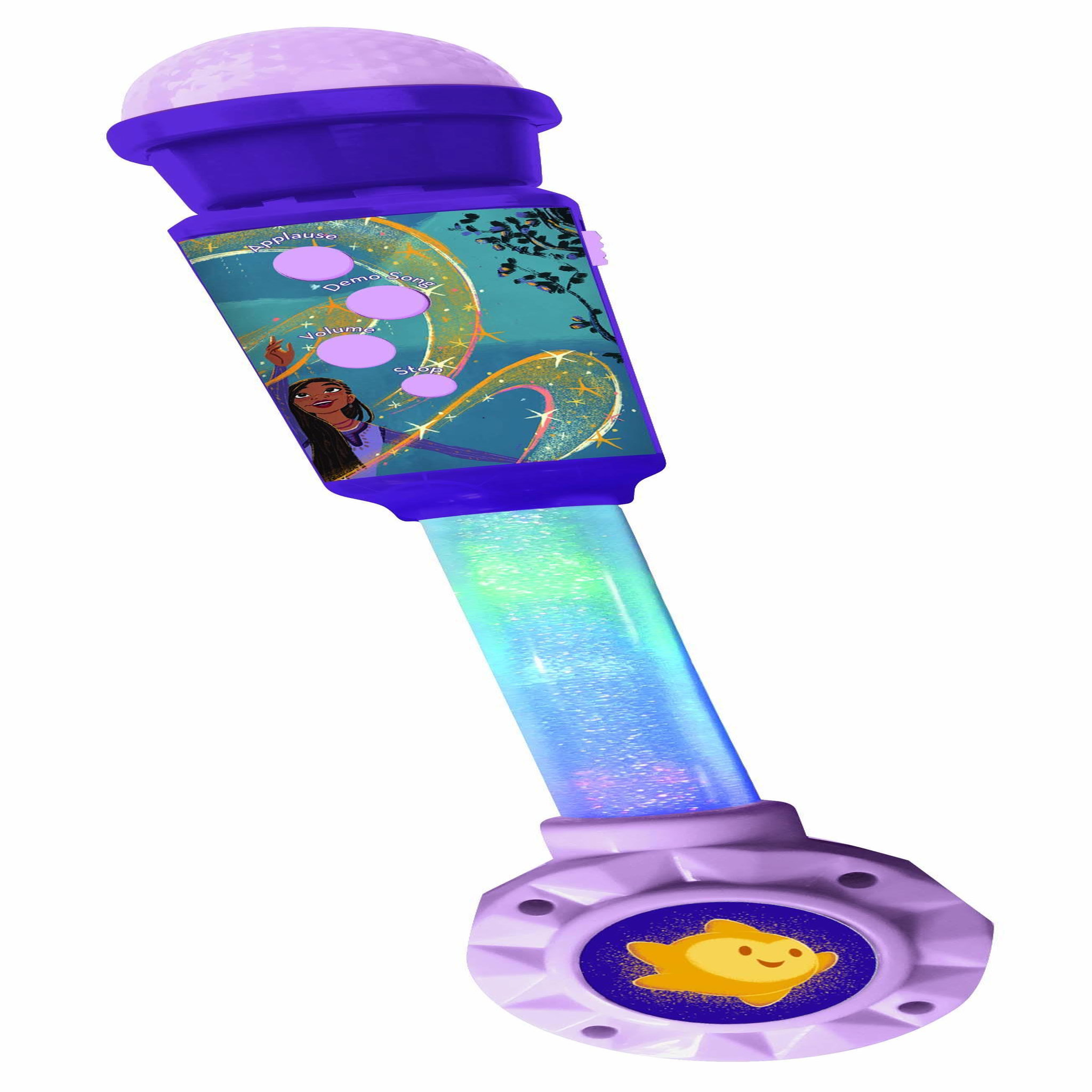Lexibook Microphone Wish avec tube lumineux et enceinte