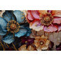 Voir la diapositive 2 : Paris Prix Tableau Imprimé Déco  Narcy  82x82cm Multicolore