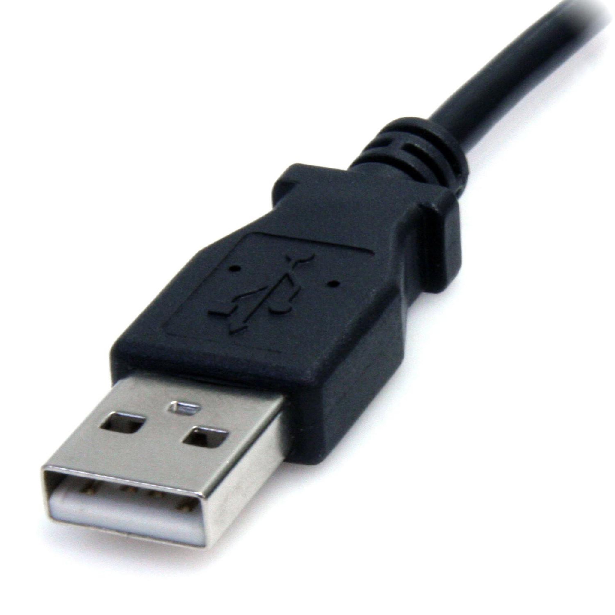 Voir la diapositive 3 : Startech Startech.com câble d'alimentation usb vers connecteur annulaire de type m 5 v - 2 m