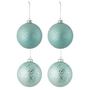 Voir la diapositive 1 : Paris Prix Lot de 4 Boules de Noël  Sea  10cm Vert Menthe
