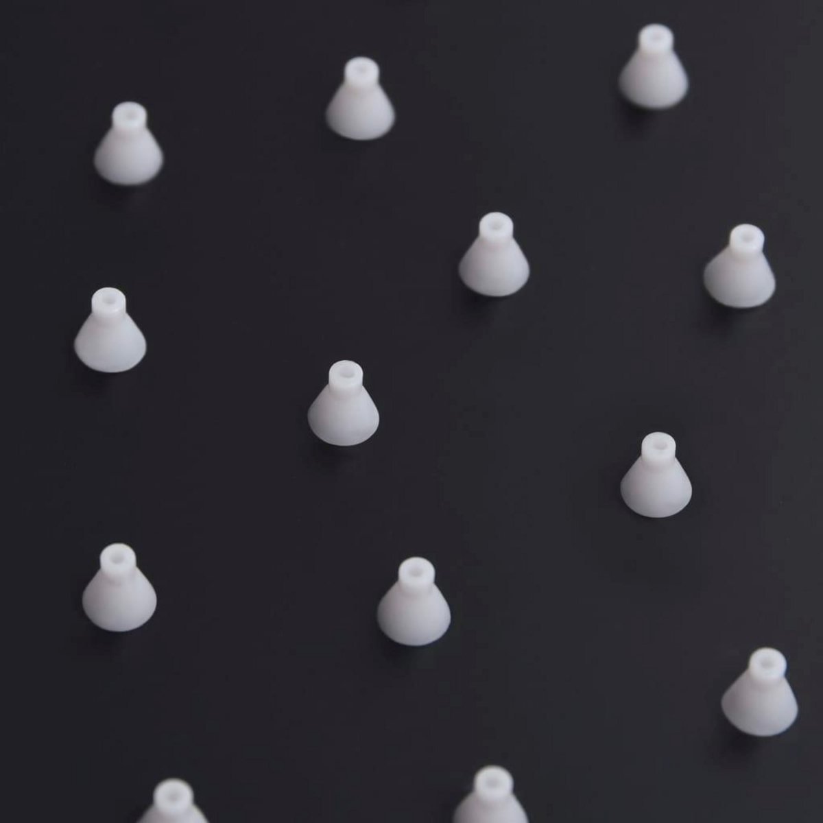 VIDAXL Pomme de douche pluie Acier inoxydable 20x20 cm Carree Noir