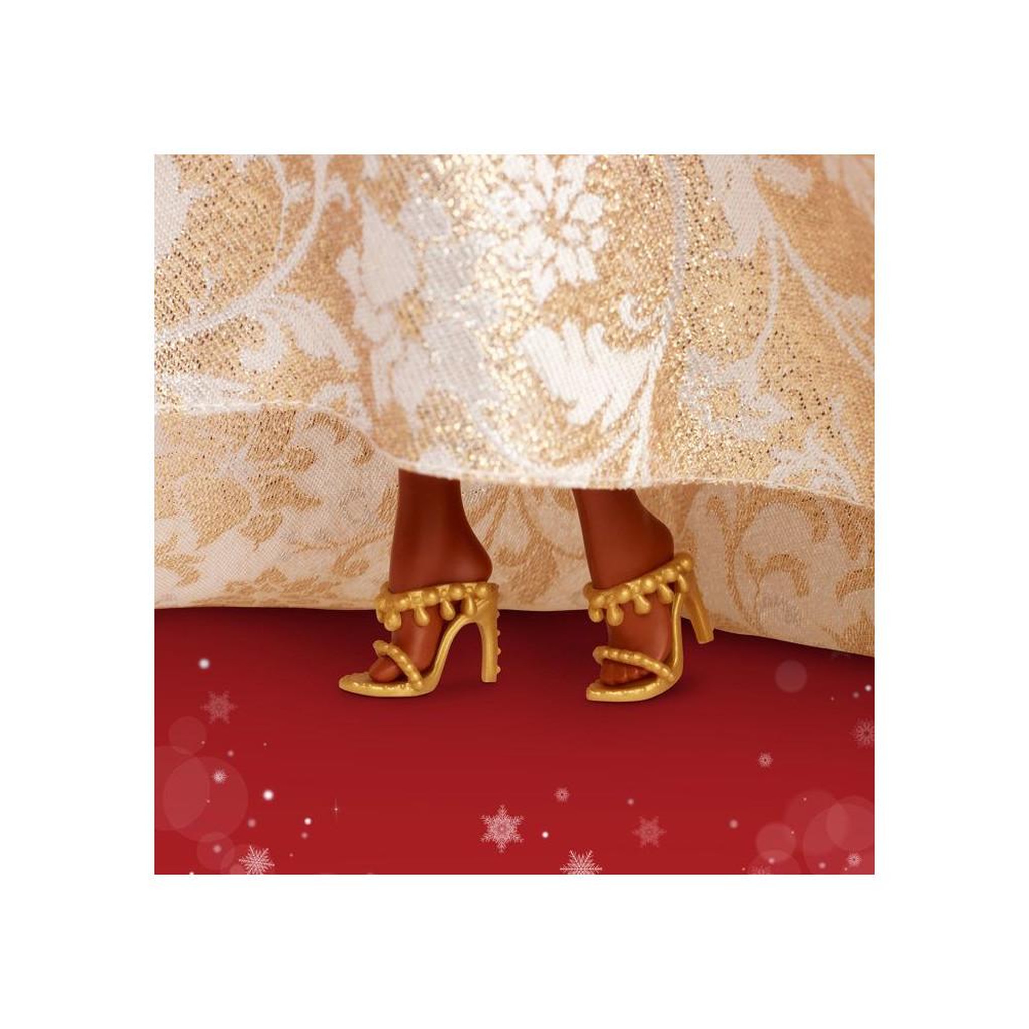 Voir la diapositive 4 : BARBIE Barbie - Poupée Joyeux Noël - Poupée brune - JBH96