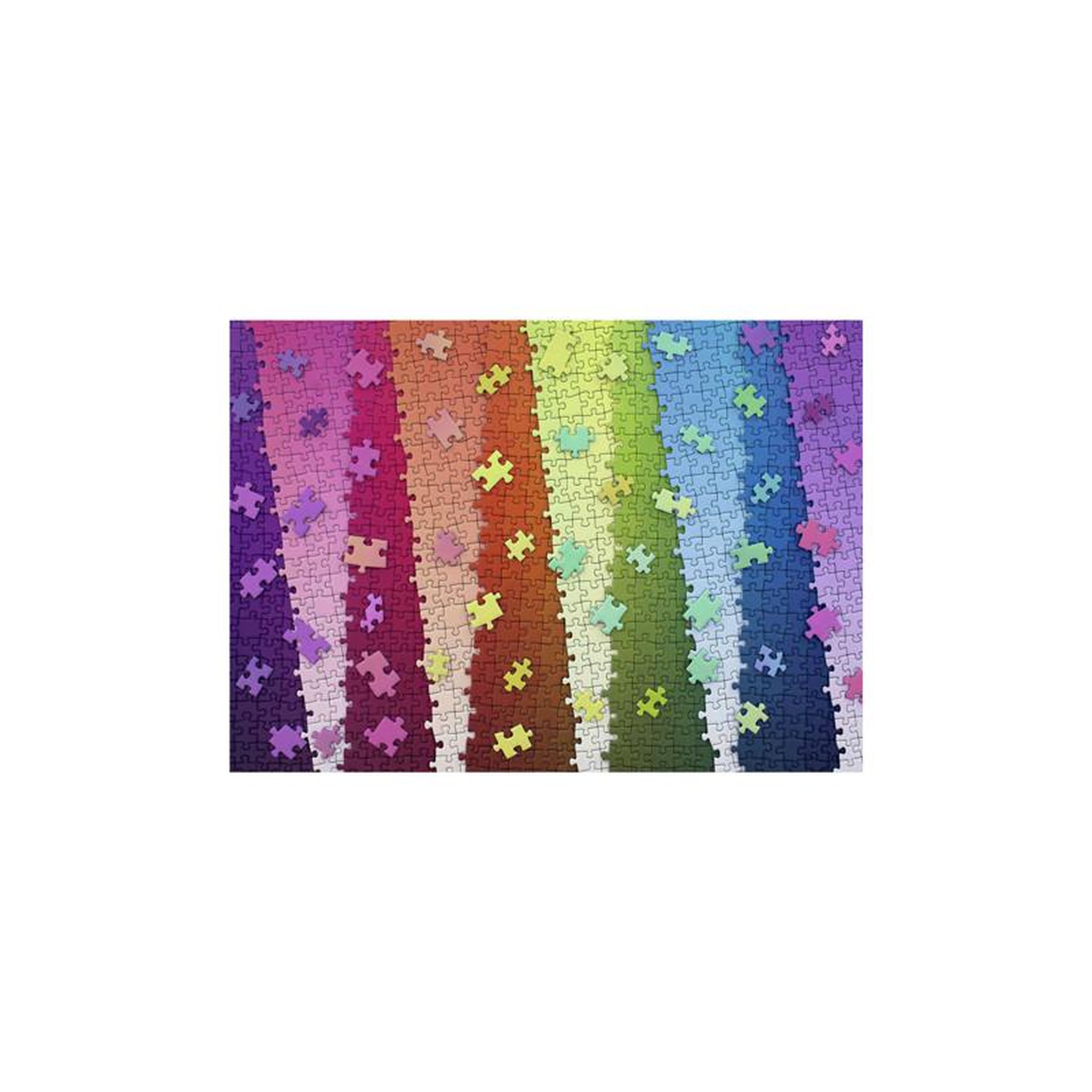 Voir la diapositive 2 : RAVENSBURGER Ravensburger - Jigsaw puzzle Karen Puzzles Color by Colour, 1000 pcs. 120010272