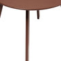 Voir la diapositive 4 : HESPERIDE Table basse de jardin ronde SAONA