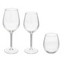 Voir la diapositive 1 : SECRET DE GOURMET Service de Verre 12 Pièces  Volta  23cm Transparent