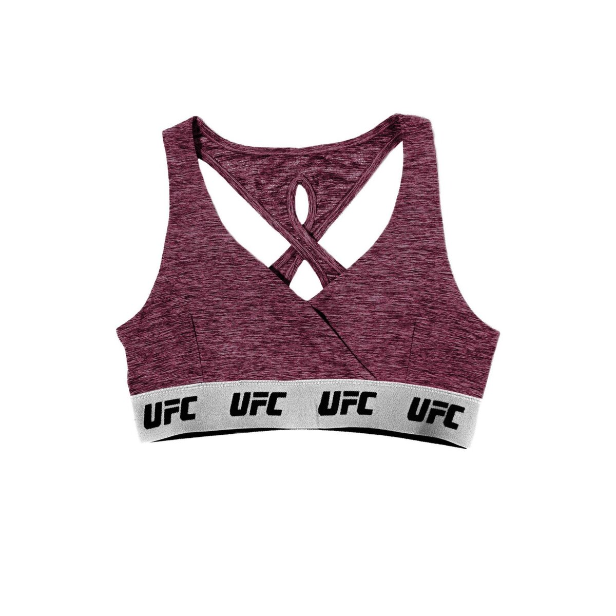 UFC Brassière à bretelles de sport et de crossfit - Femme - UFC - Violet - Taille M