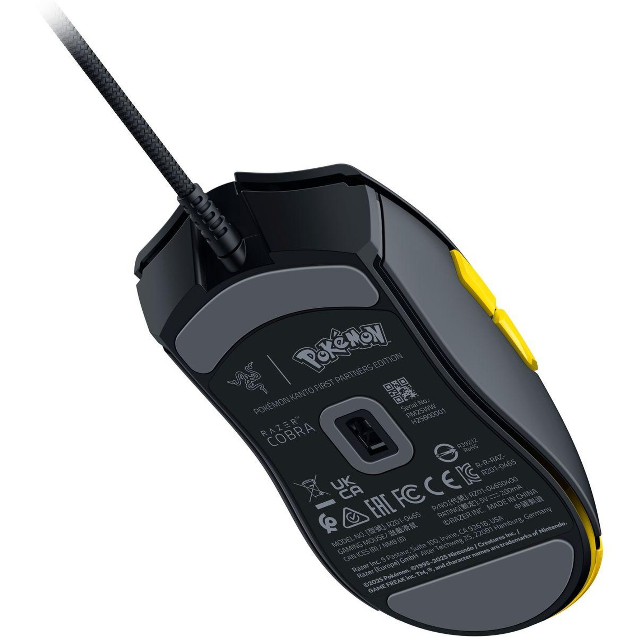 Voir la diapositive 2 : Razer Souris gamer filaire cobra pokémon kanto starters ed