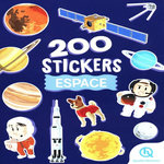 200 STICKERS ESPACE, Quelle histoire !