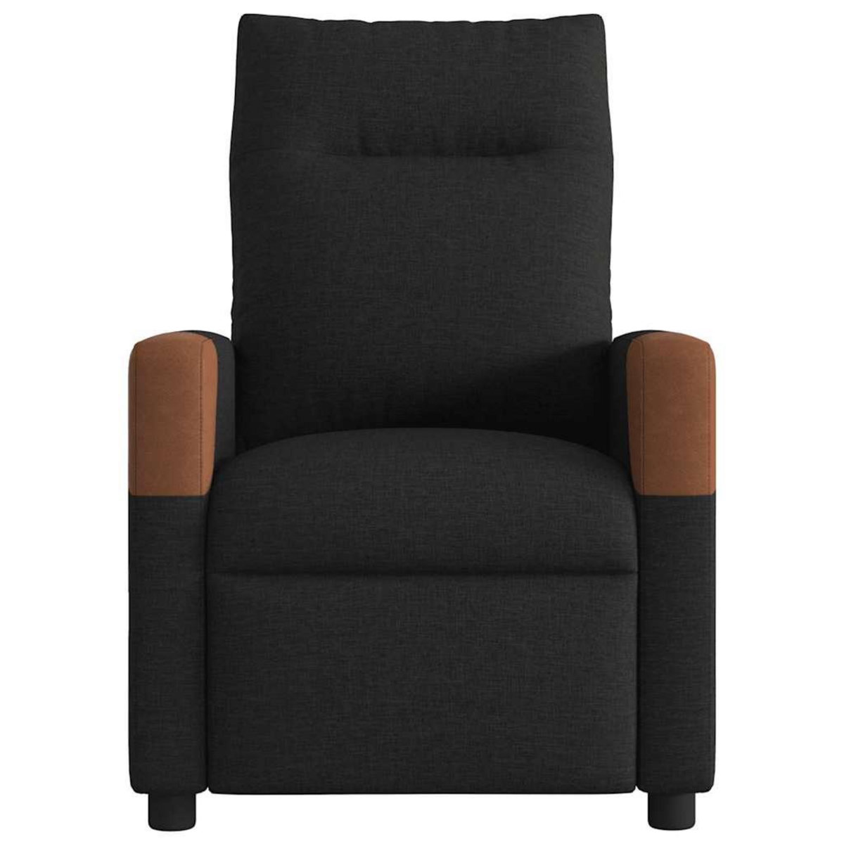 VIDAXL Fauteuil inclinable electrique Noir Tissu