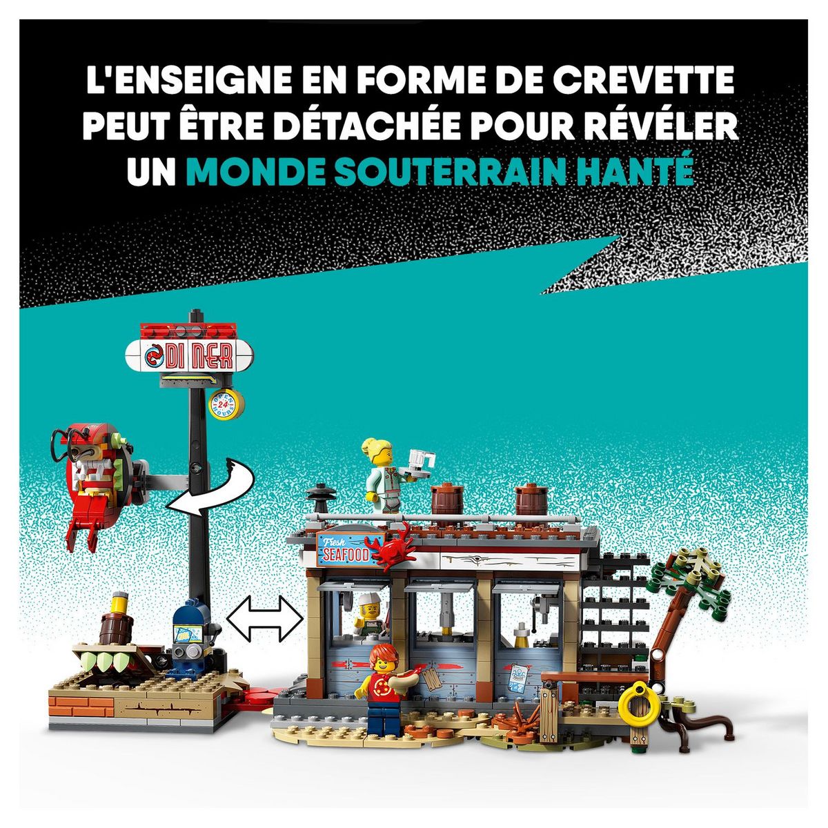 LEGO Hidden Side 70422 - Le restaurant hanté