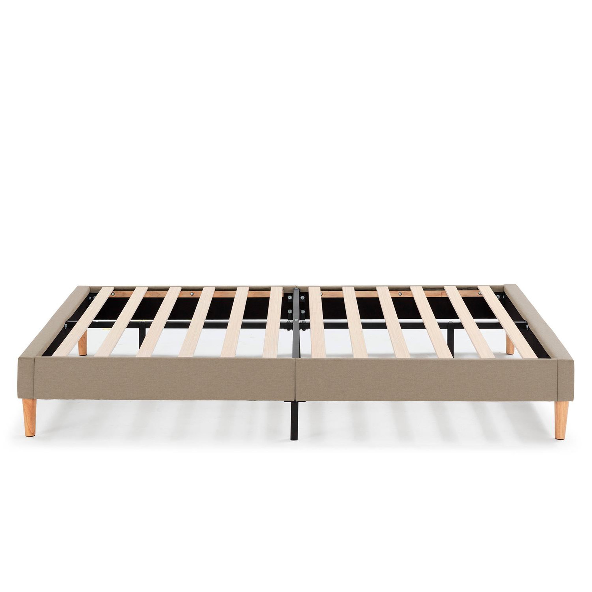 Voir la diapositive 3 : VS VENTA-STOCK Sommier tapissier Aura 140x190 cm  Beige, Hauteur 30 cm