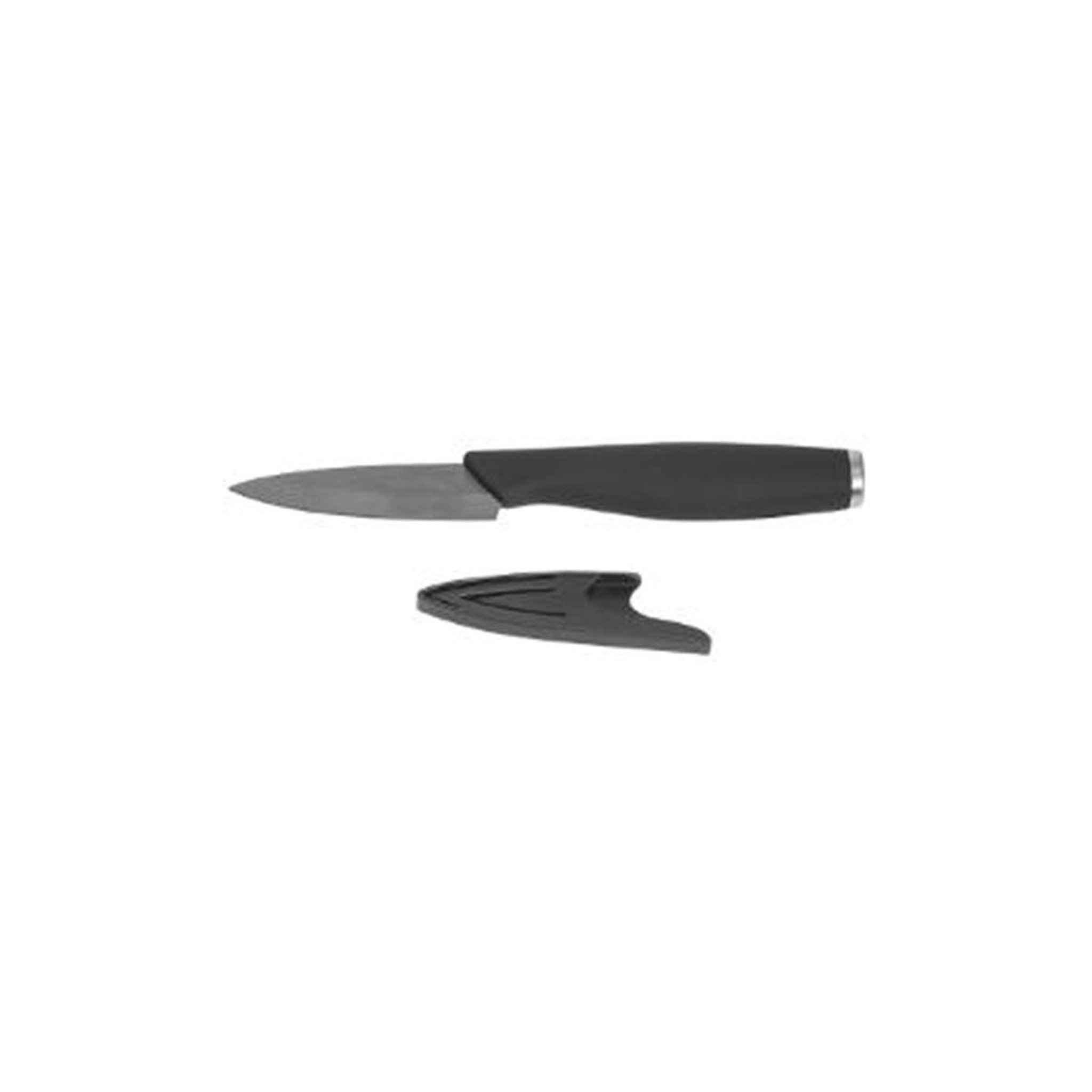 Voir la diapositive 2 : FIVE Couteau d'Office & Cache Lame  Cera  17cm Noir