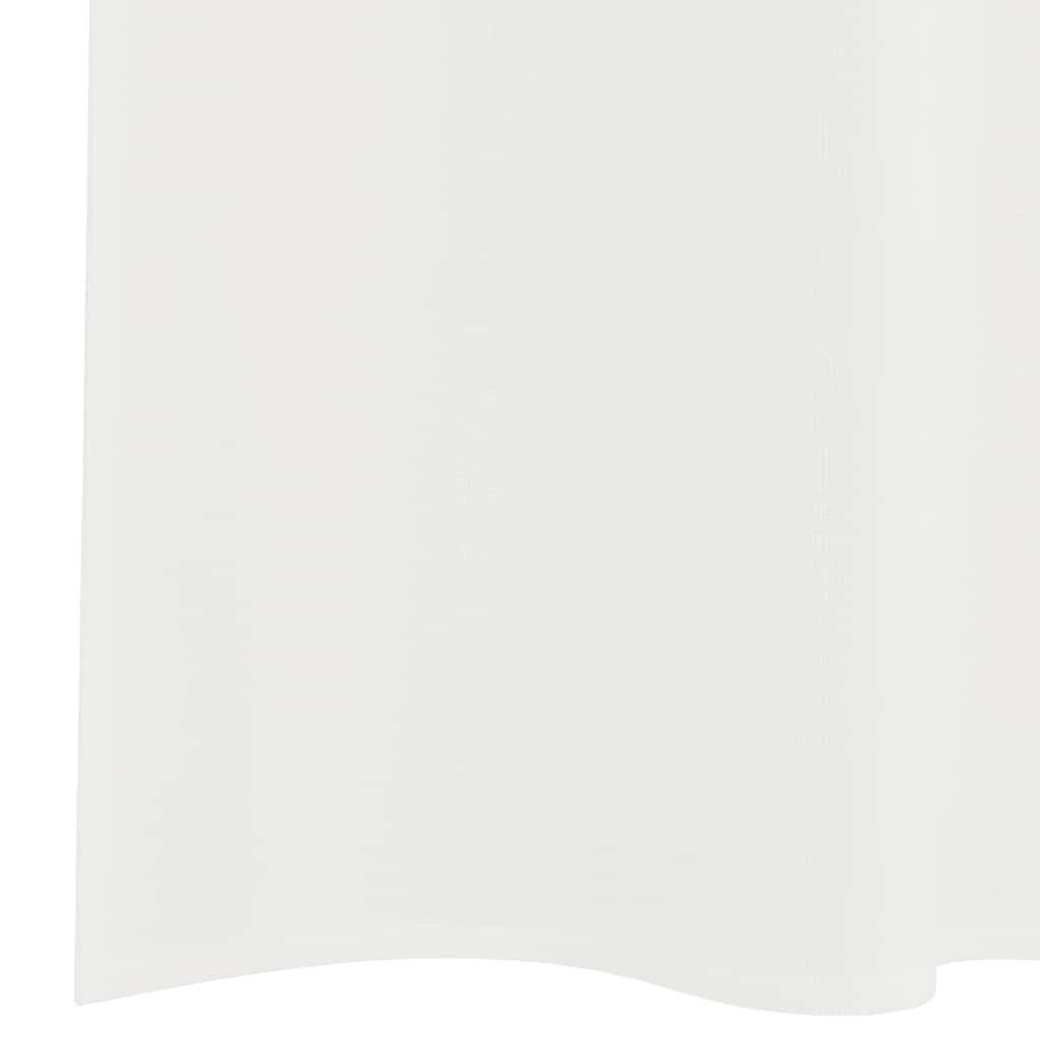 Voir la diapositive 5 : VIDAXL Rideaux en voile avec boucles 2 pcs blanc 140x260 cm
