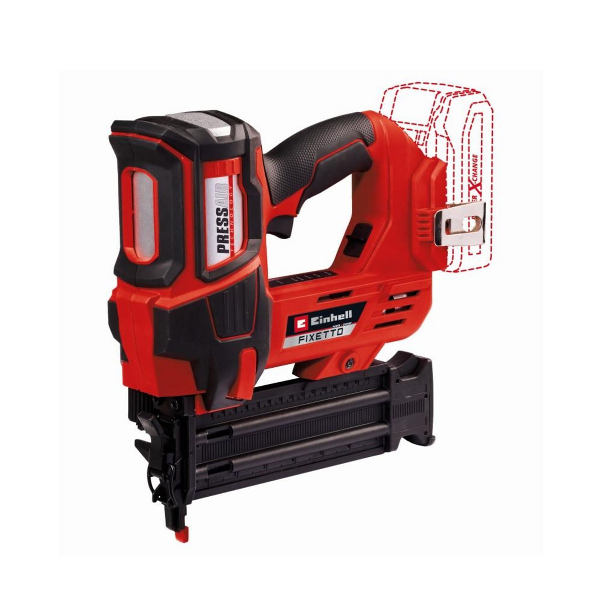 Einhell Cloueuse sans fil FIXETTO 18/50 N - 60 coups/minutes - 500 clous inclus