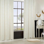 ATMOSPHERA Rideau à Œillets Tufté  Willow  135x260cm Ivoire