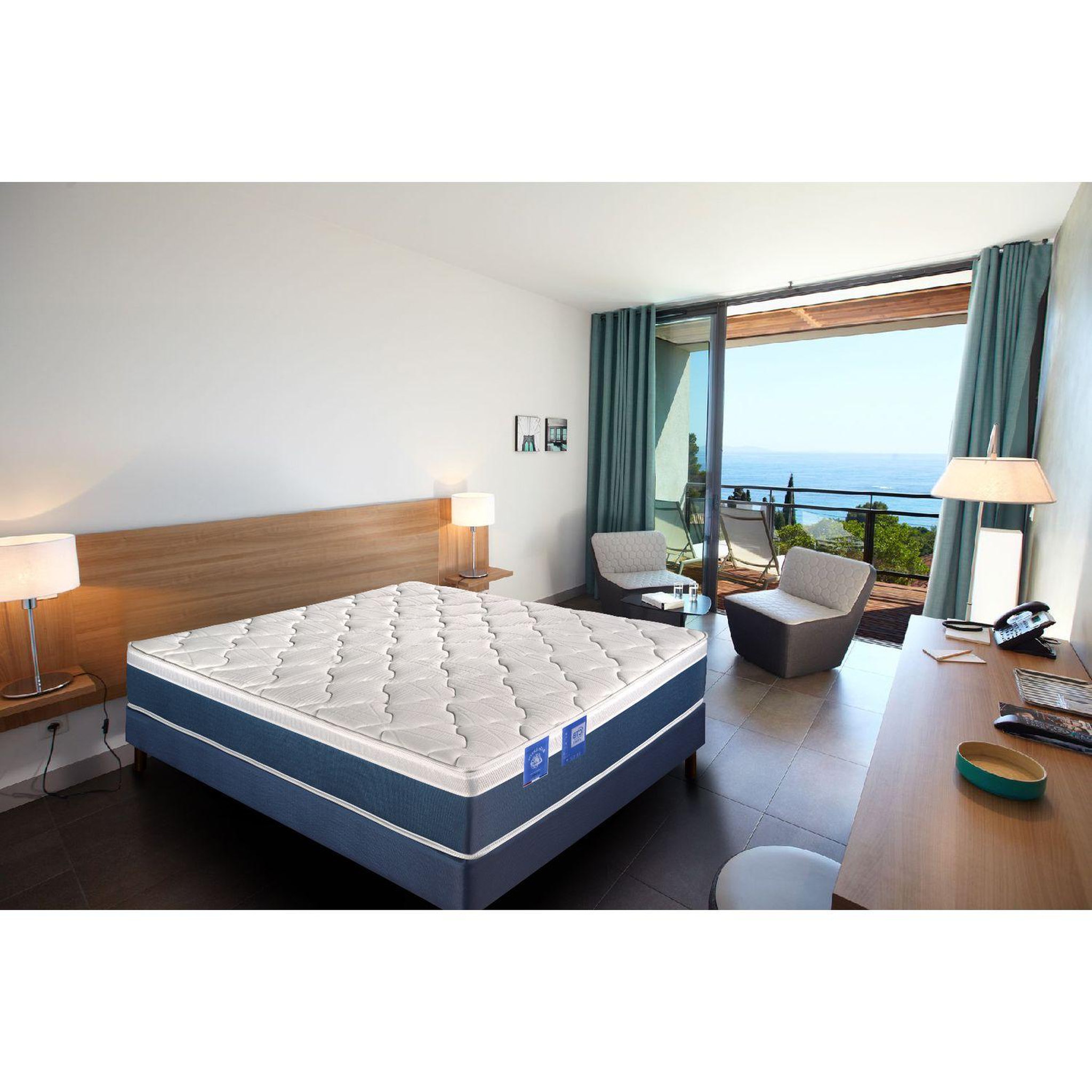 Voir la diapositive 4 : BELLE LITERIE BENOIST Matelas 100% recyclé 140x190 cm LE VERTUEUX
