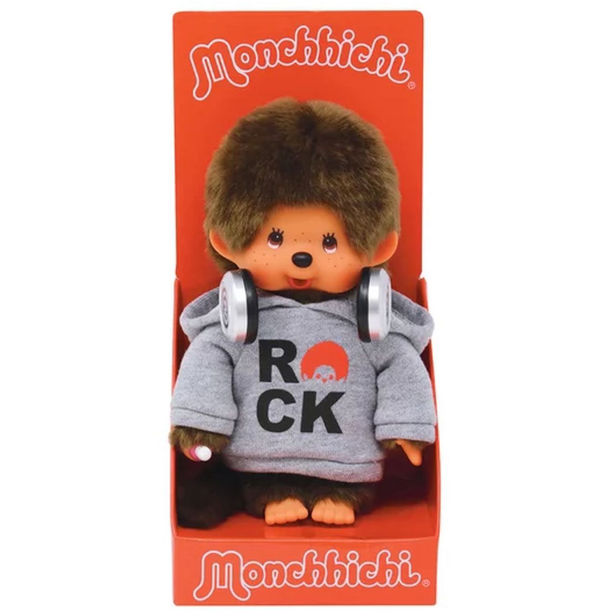 BANDAI Peluche Monchhichi Rock 20 cm