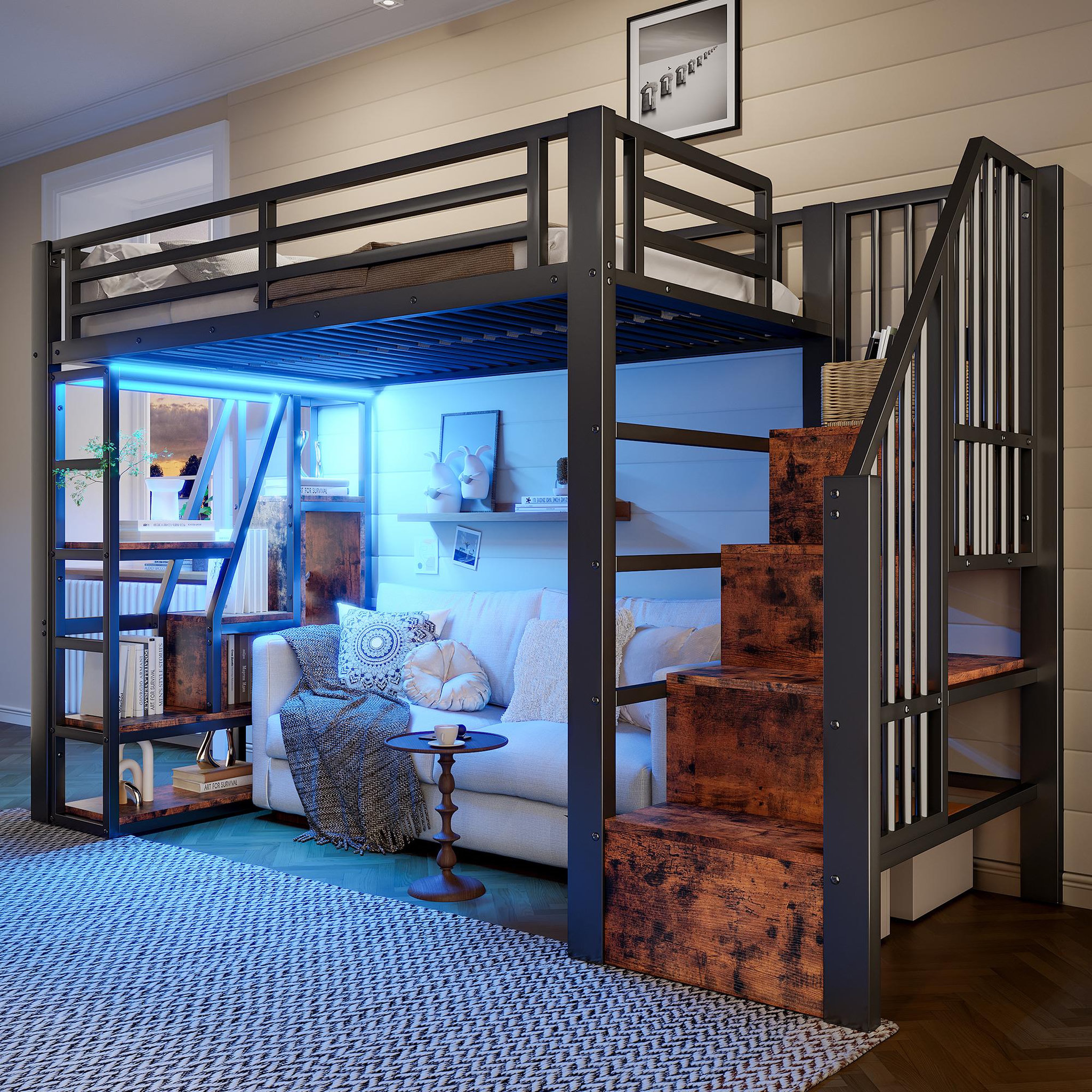 Voir la diapositive 4 : MERAX Lit mezzanine