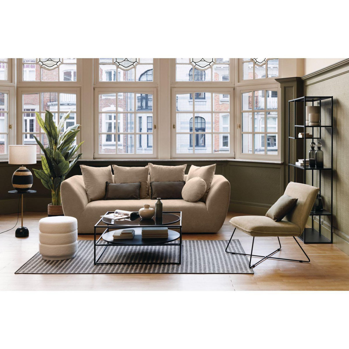 ATMOSPHERA Canapé Floyd 3 places