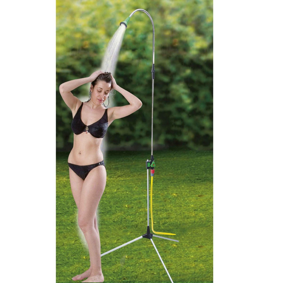 Ribiland Douche de jardin sur trépied