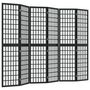Voir la diapositive 2 : VIDAXL Cloison de separation pliable 6 panneaux 240x170 cm Noir