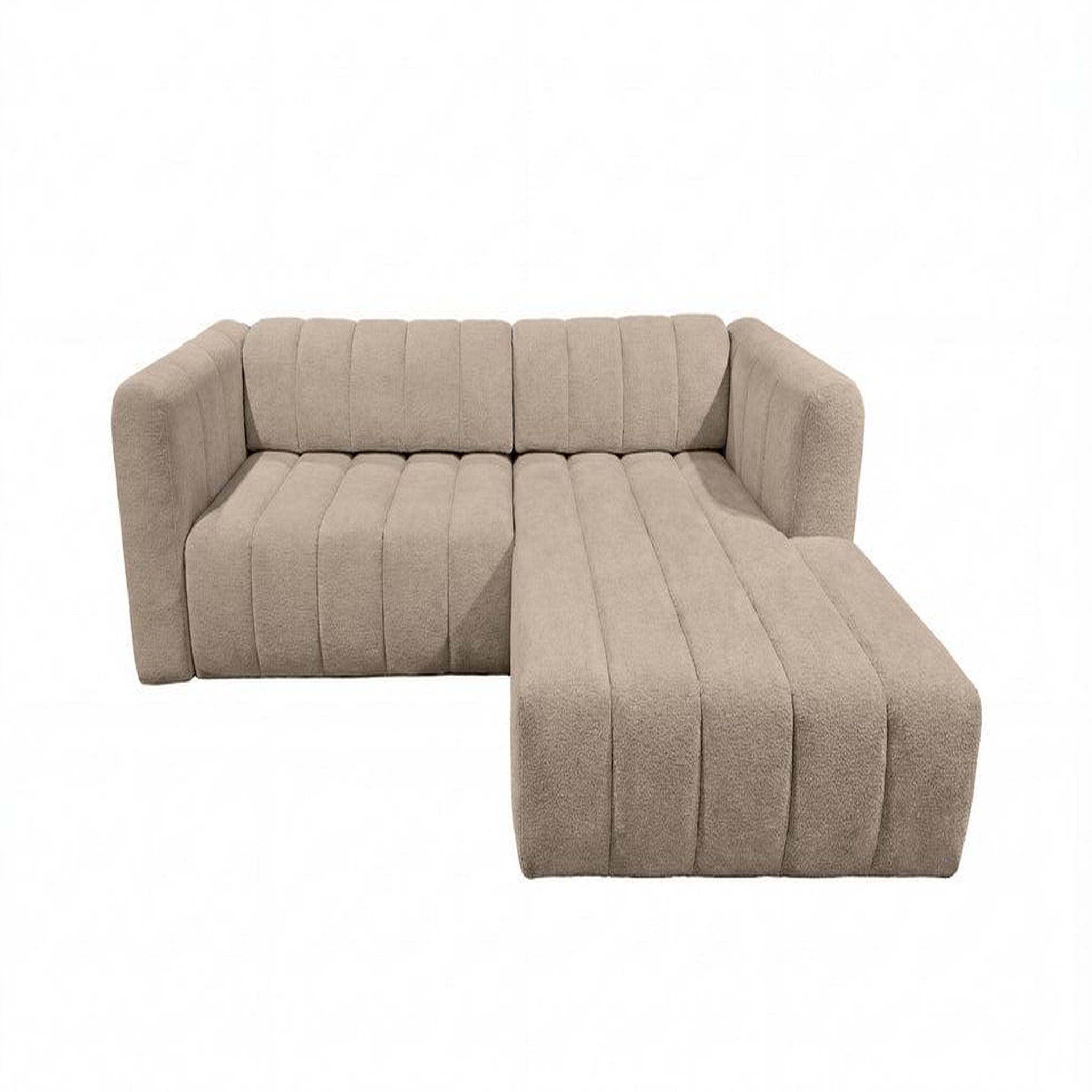 Voir la diapositive 1 : CASANOVA PARIS Marius - canapé d'angle tissu chenille