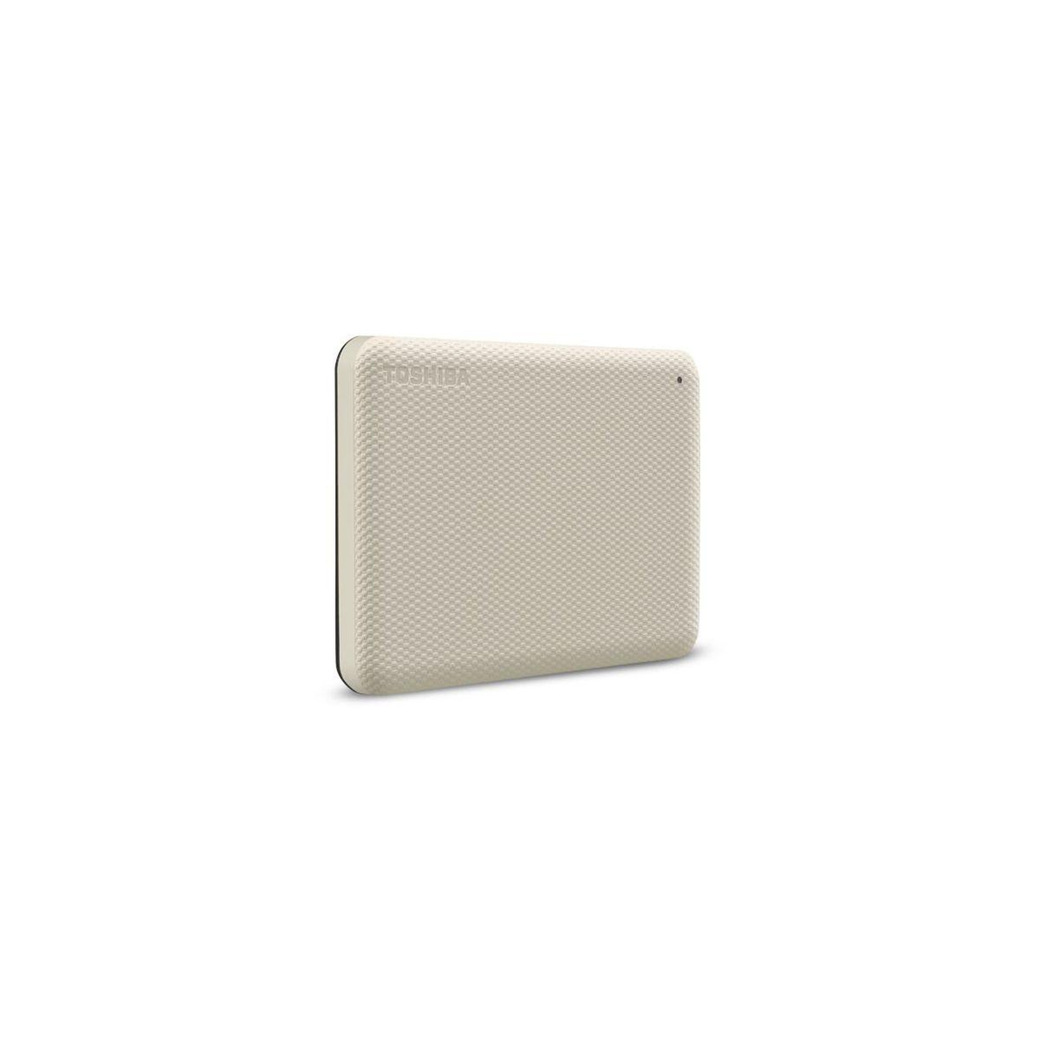 Voir la diapositive 4 : Toshiba Disque dur externe 1to canvio advance beige