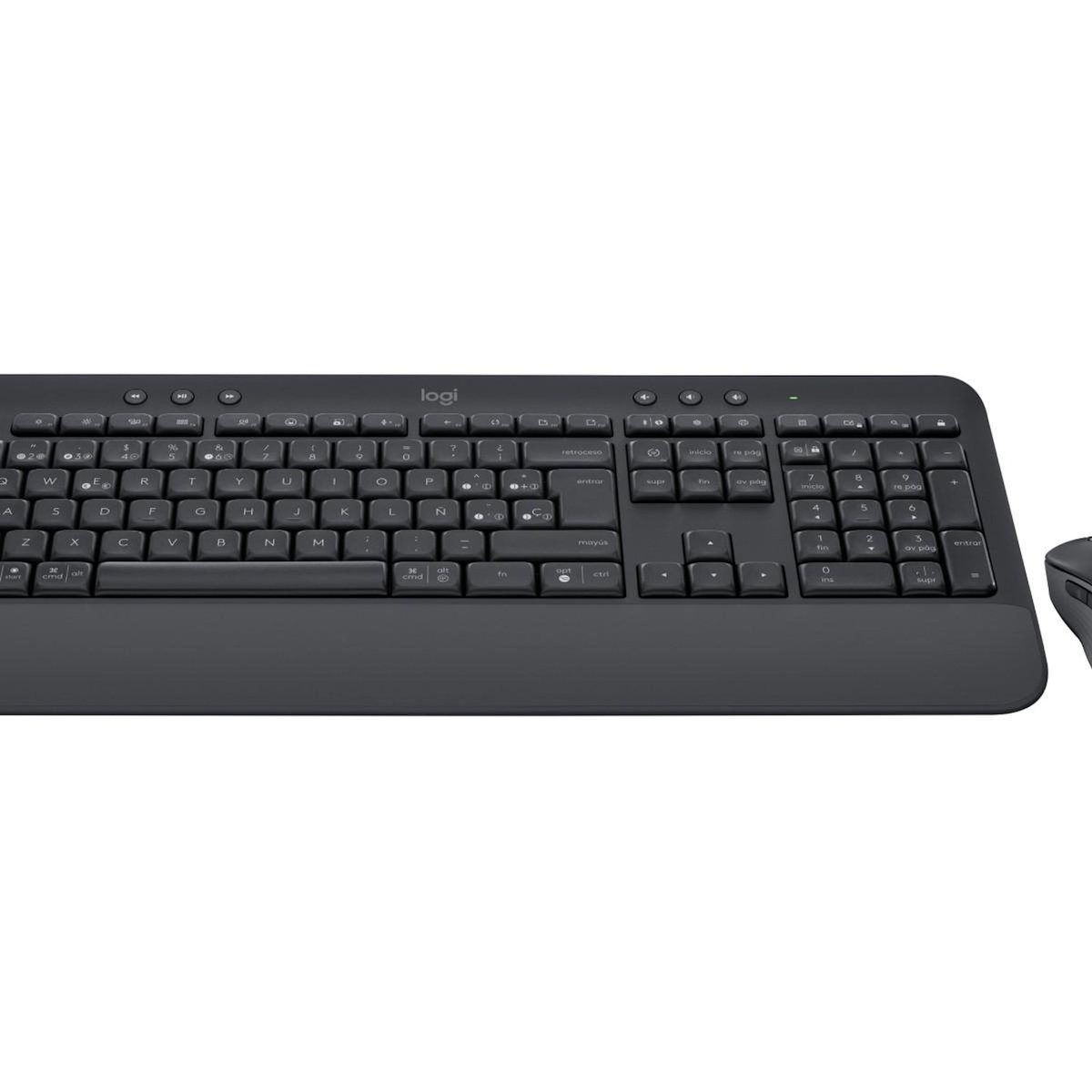 Logitech Logitech 920-010998 clavier Souris incluse Bureau Bluetooth QWERTY Espagnole Graphite