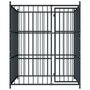 Voir la diapositive 2 : VIDAXL Chenil d extérieur pour chiens 150 x 150 x 185 cm