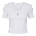 NOISY MAY T shirt  Femme Noisy  ay  aya. Coloris disponibles : Blanc