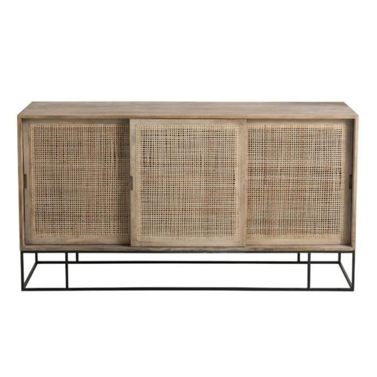Paris Prix Buffet 3 Portes en Bois  Bombay  160cm Naturel