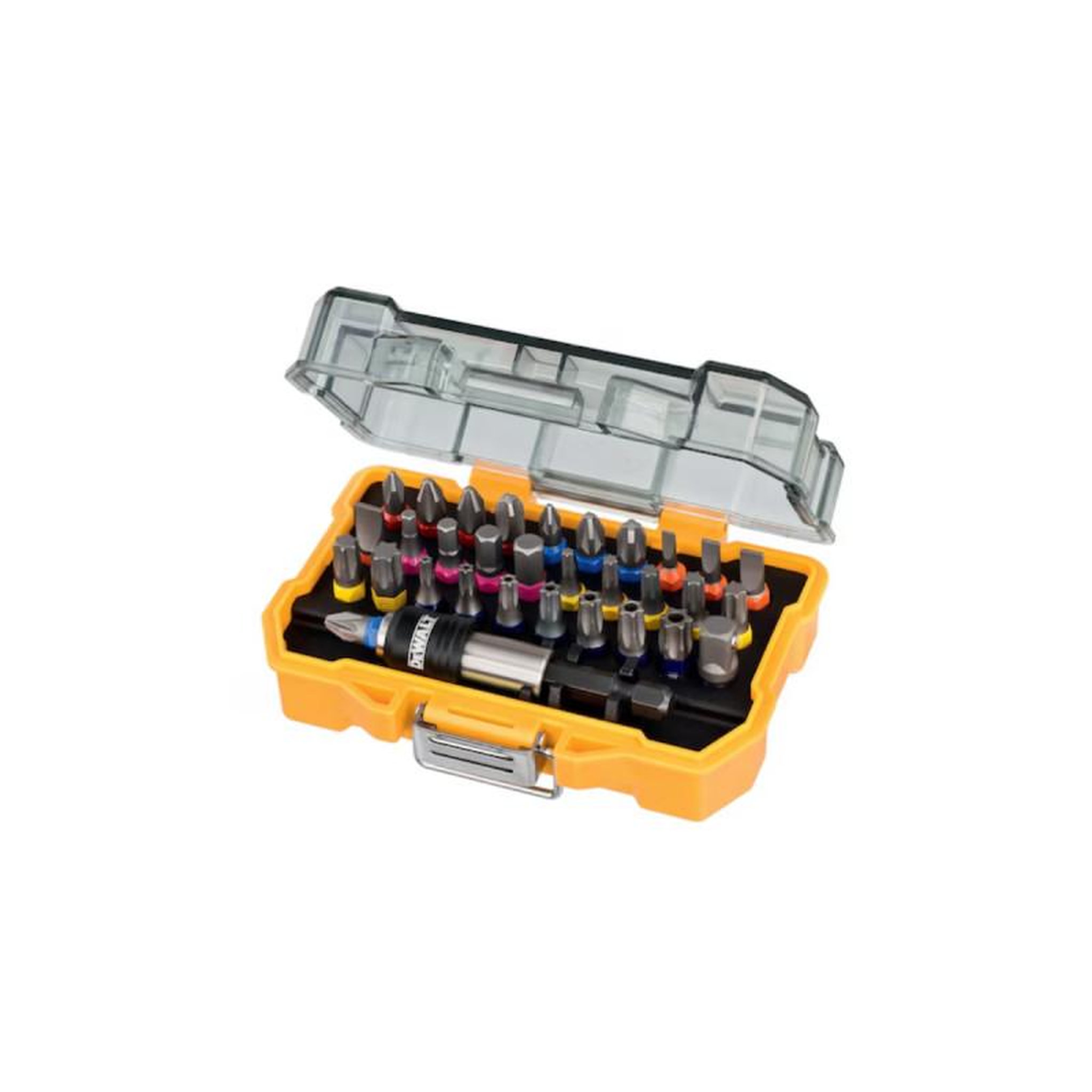 Voir la diapositive 2 : Dewalt Coffret 32 pièces de vissage dewalt - embouts 25 mm - dt7969-qz