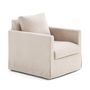 Voir la diapositive 3 : LISA DESIGN Serena - fauteuil déhoussable en velours