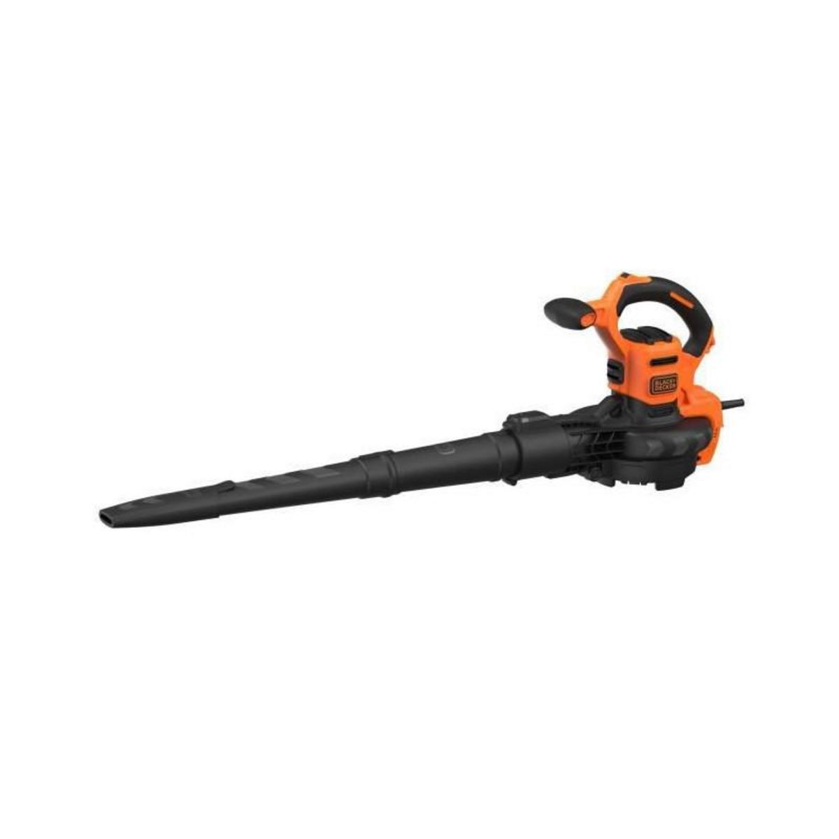 Black et Decker BLACK+DECKER - Aspirateur, Souffleur, Broyeur de feuilles filaire 3000W - BEBLV300-QS - Livre avec tuyau flexible et sac a dos 7