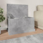 Voir la diapositive 1 : VIDAXL Boîte de rangement gris béton 70x40x38 cm bois d ingénierie