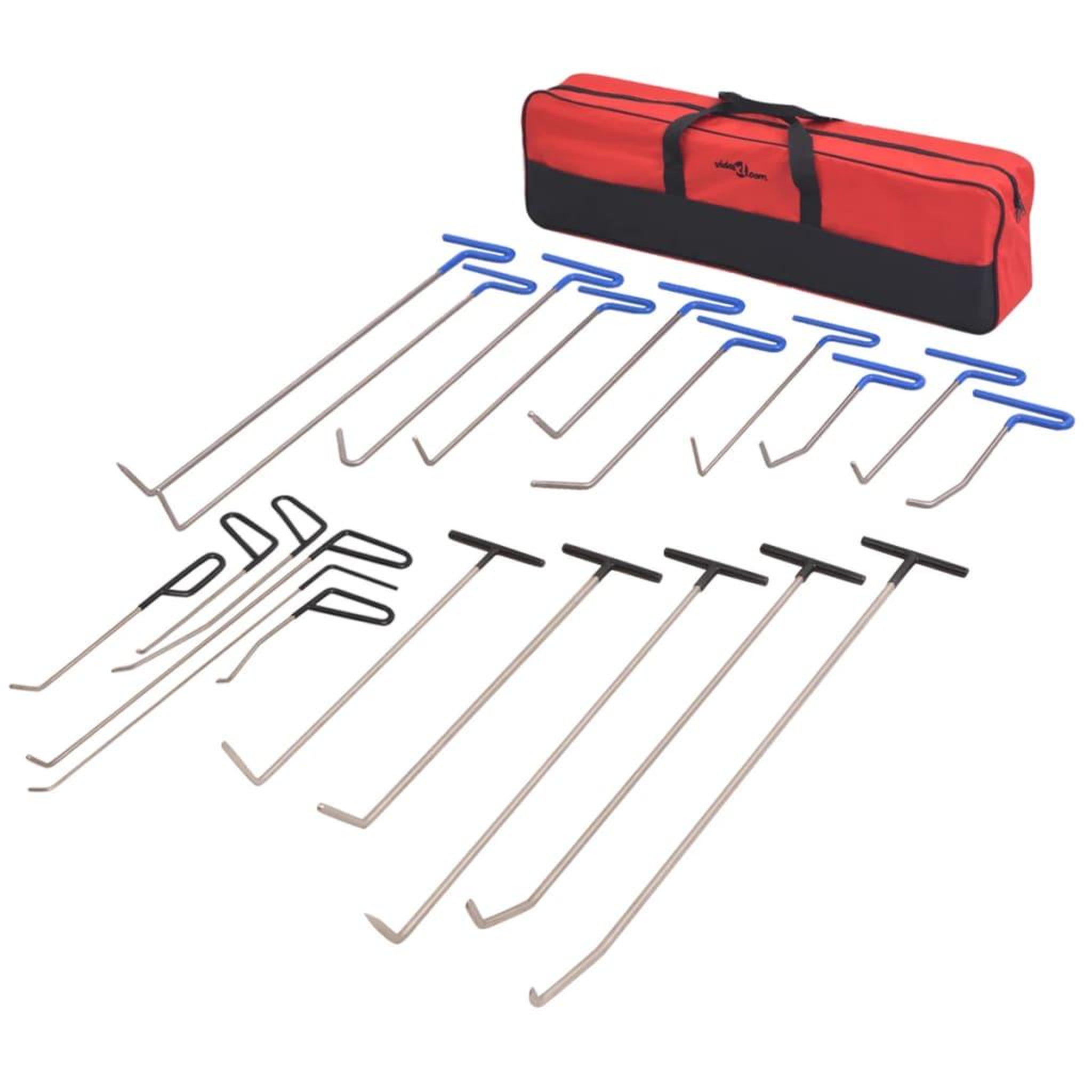 VIDAXL Kit de debosselage sans peinture 21 pcs acier inoxydable