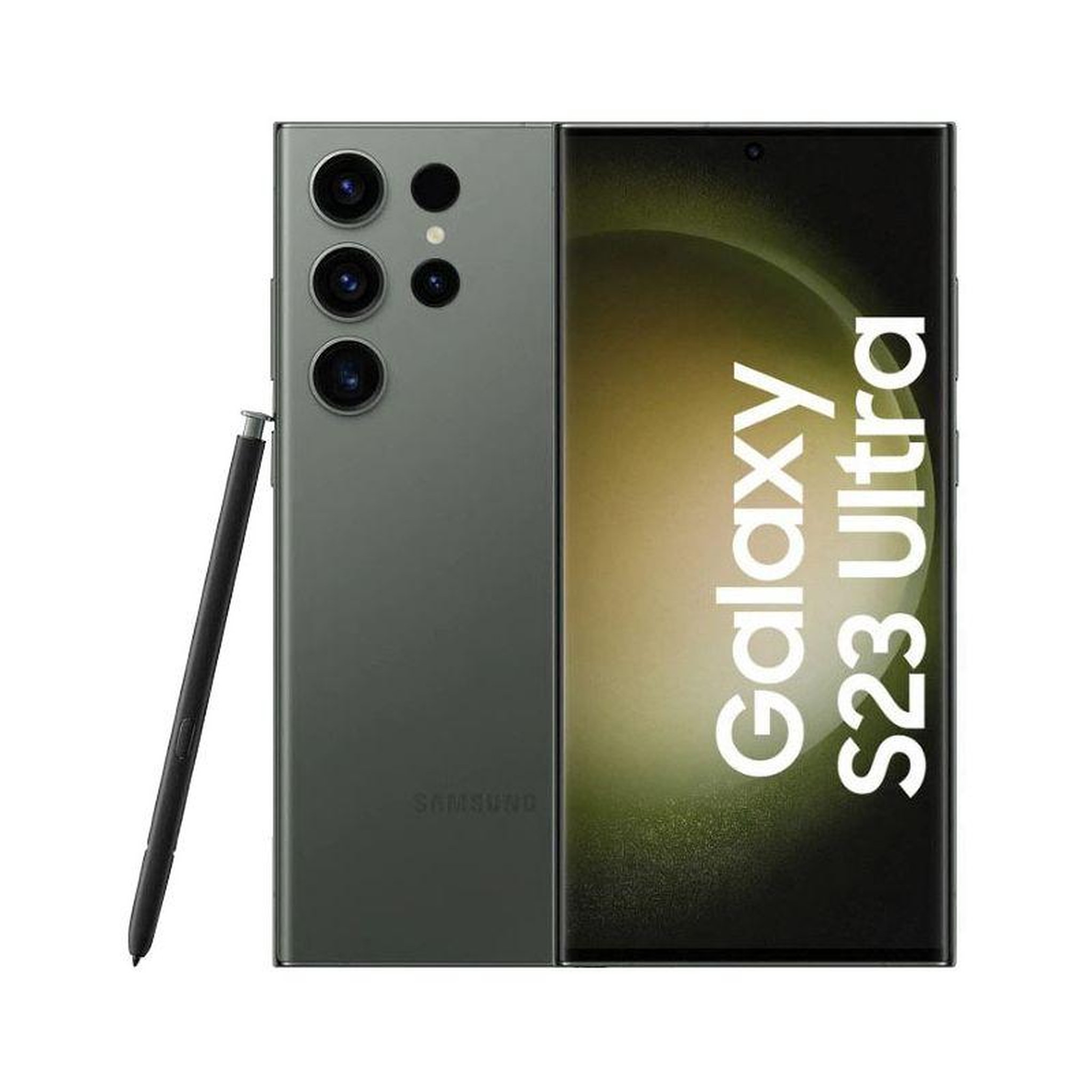 Voir la diapositive 1 : Samsung Galaxy S23 Ultra reconditionné 256 Go - Grade A - Vert