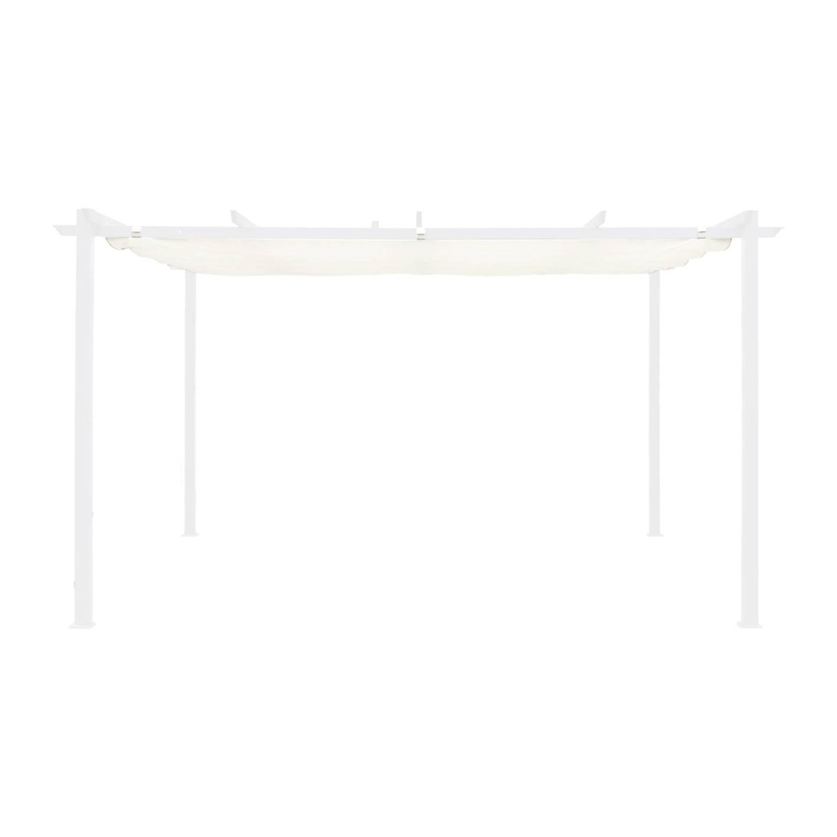 SWEEEK Toile de toit pour tonnelle 3x4m Isla - toile de rechange pergola, toile de remplacement