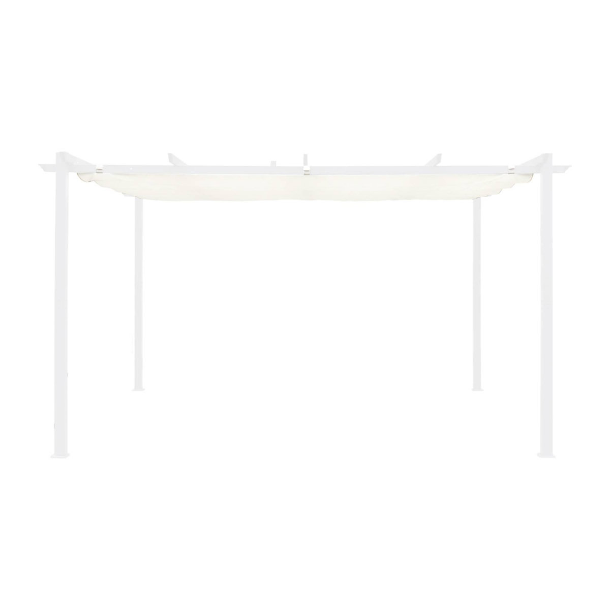 SWEEEK Toile de toit pour tonnelle 3x4m Isla - toile de rechange pergola, toile de remplacement