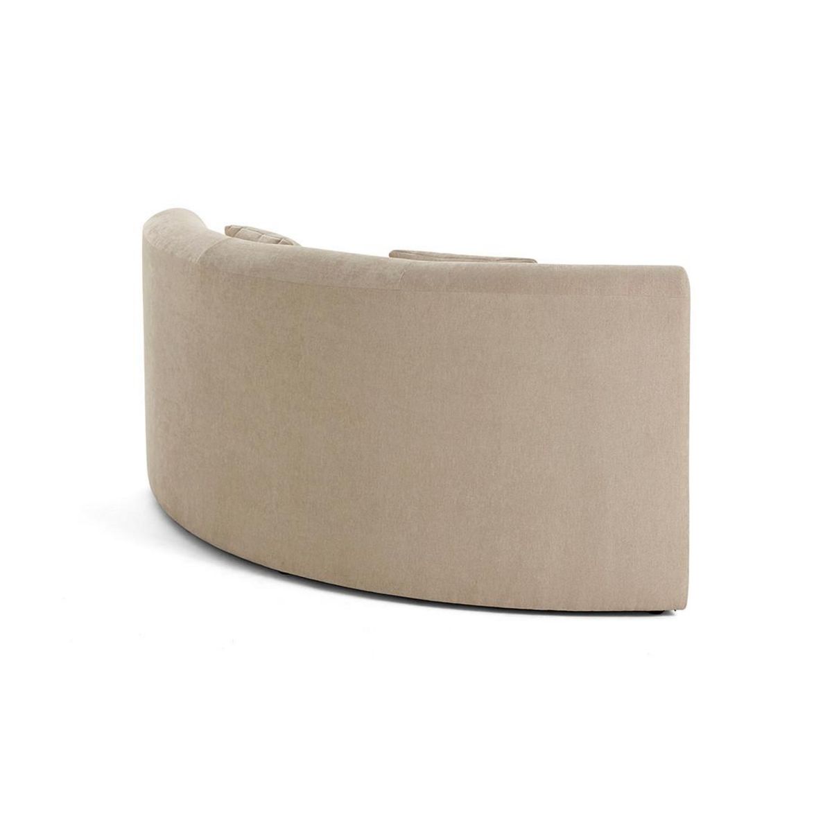 LISA DESIGN Ikare - module d'assise d'angle réversible - en tissu