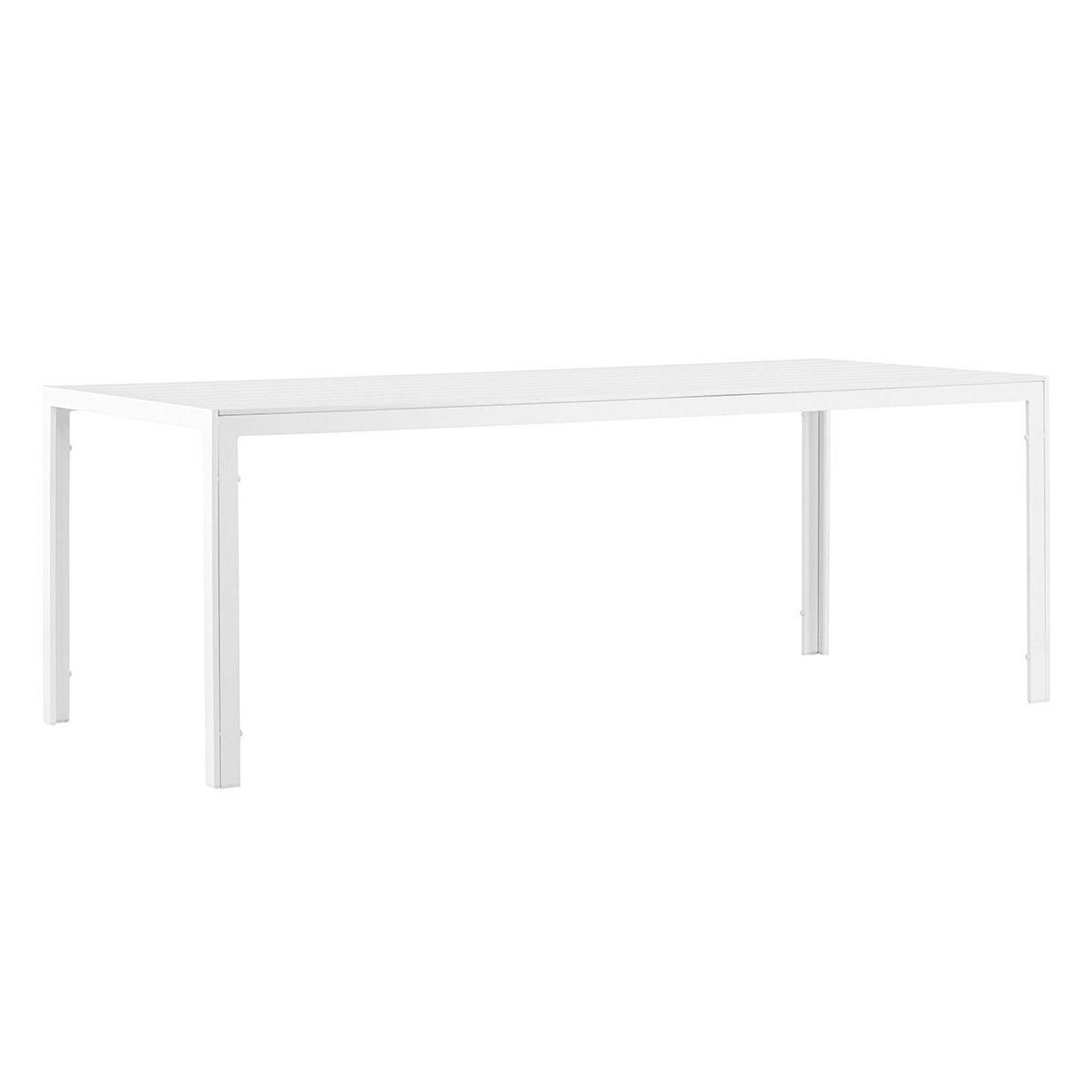 Paris Prix Table de jardin  break  205cm blanc