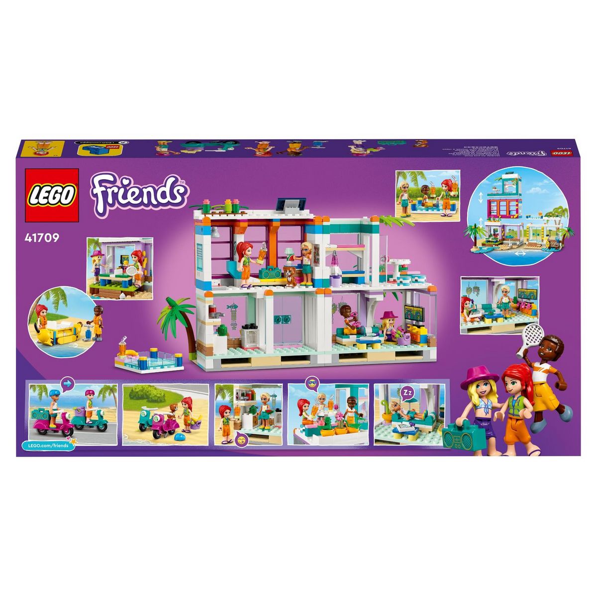 LEGO Friends 41709 La maison de vacances sur la plage, Maison de Poupée
