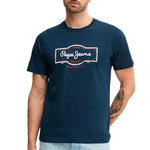 Pepe Jeans T shirt  Homme Pepe Jeans Daxton. Coloris disponibles : Bleu