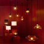 Voir la diapositive 4 : ATMOSPHERA Suspension  Azur  Noire en métal D30 Atmosphera