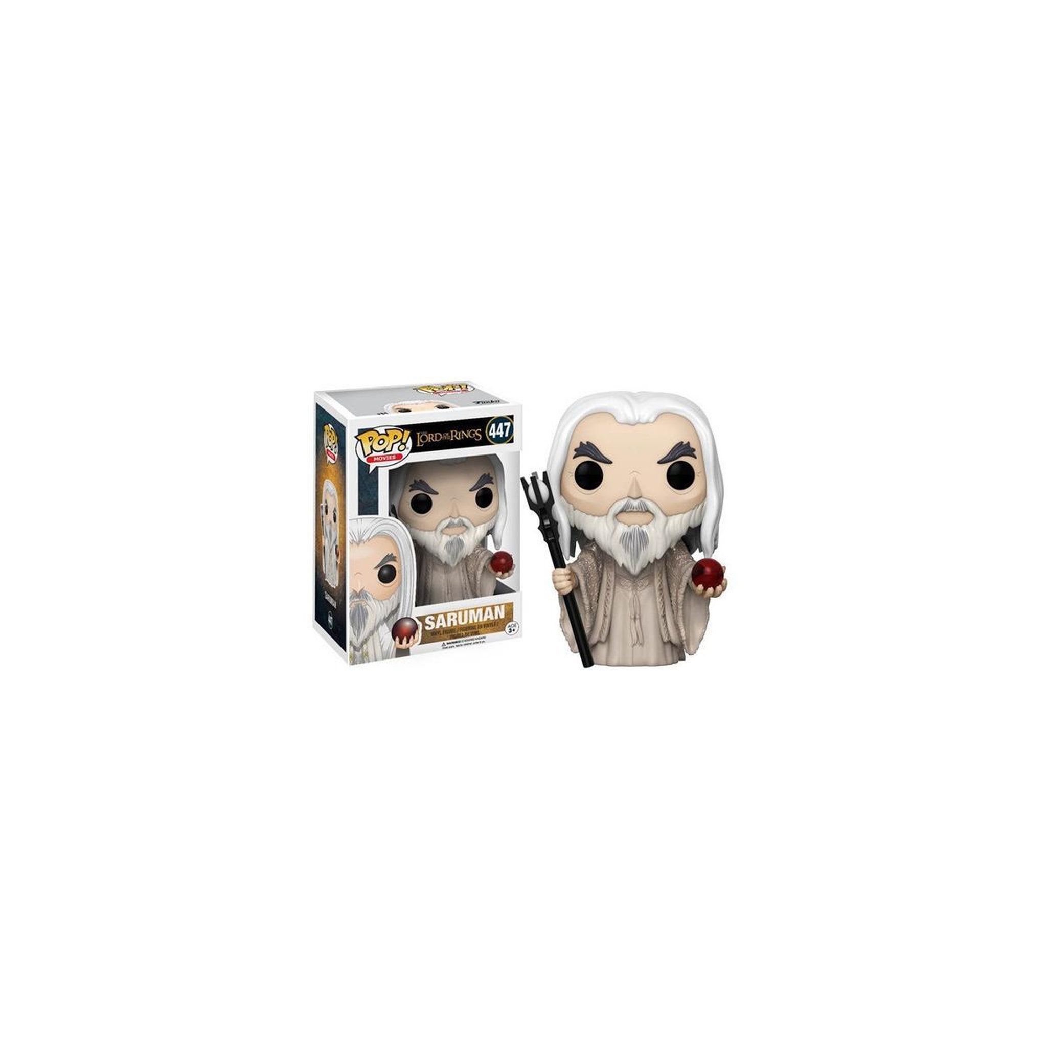 Voir la diapositive 2 : Funko Figurine Funko Pop Le Seigneur des Anneaux Saruman
