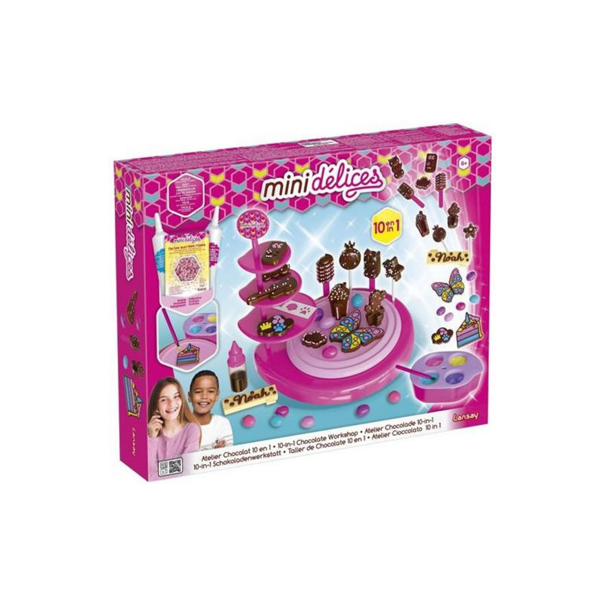 LANSAY Kit créatif Lansay Mini délices atelier chocolat 10 en 1