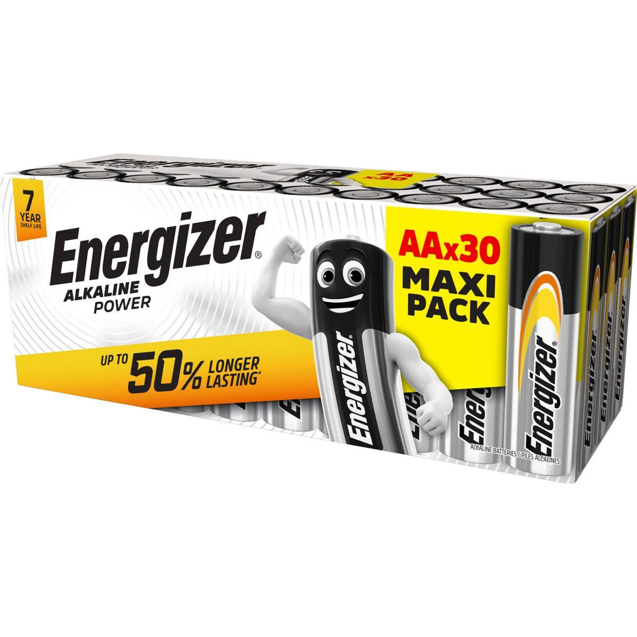 Energizer Pile alkaline power x30 piles aa