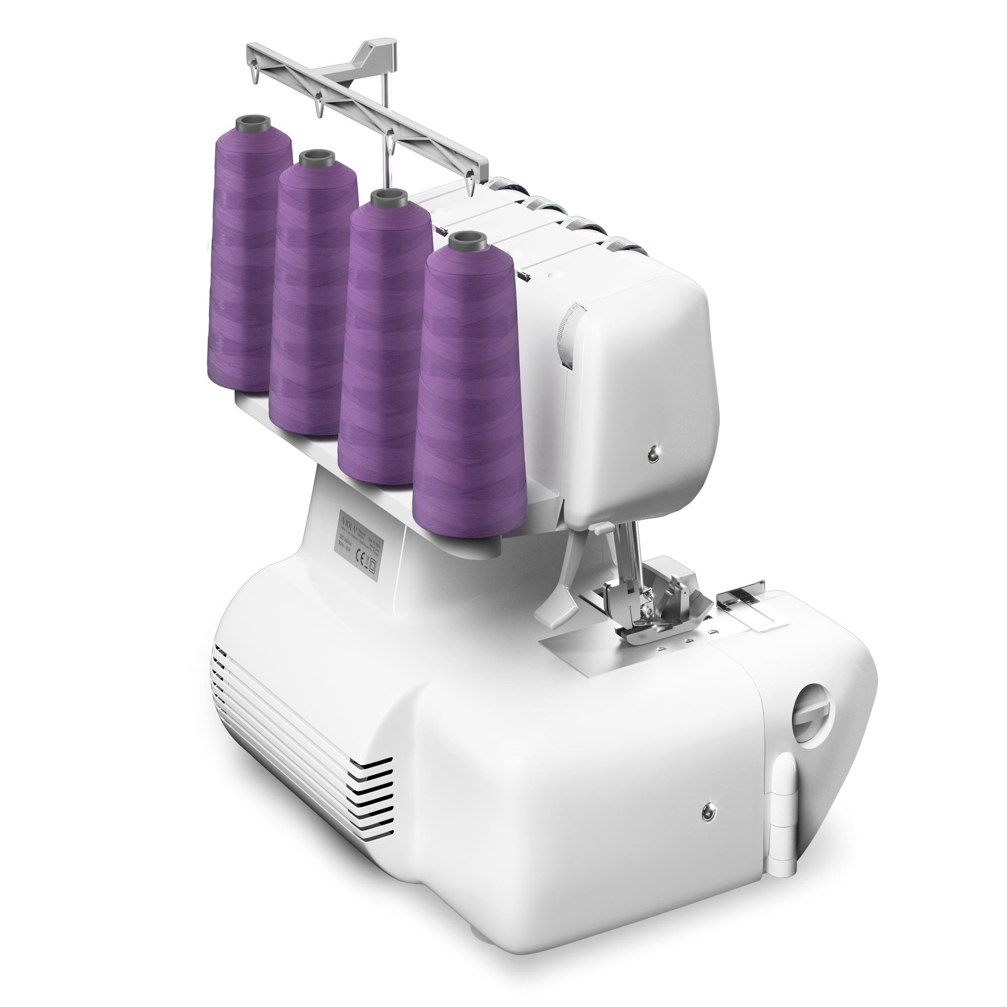 Voir la diapositive 4 : VIOLA Viola t8 surjeteuse avec différentiel, enfilage simplifié, machine à coudre