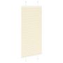 Voir la diapositive 4 : VIDAXL Store plisse creme 55x150 cm largeur du tissu 54,4 cm polyester
