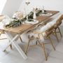 Voir la diapositive 6 : Paris Prix Chaise en Rotin  Ana  82cm Naturel